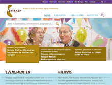 Tablet Screenshot of netspar.nl